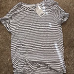 Stripped Black And White Shirt